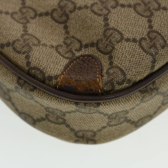 GUCCI GG Canvas Web Sherry Line Shoulder Bag Beige Red Green Auth 43903 - Picture 15 of 16